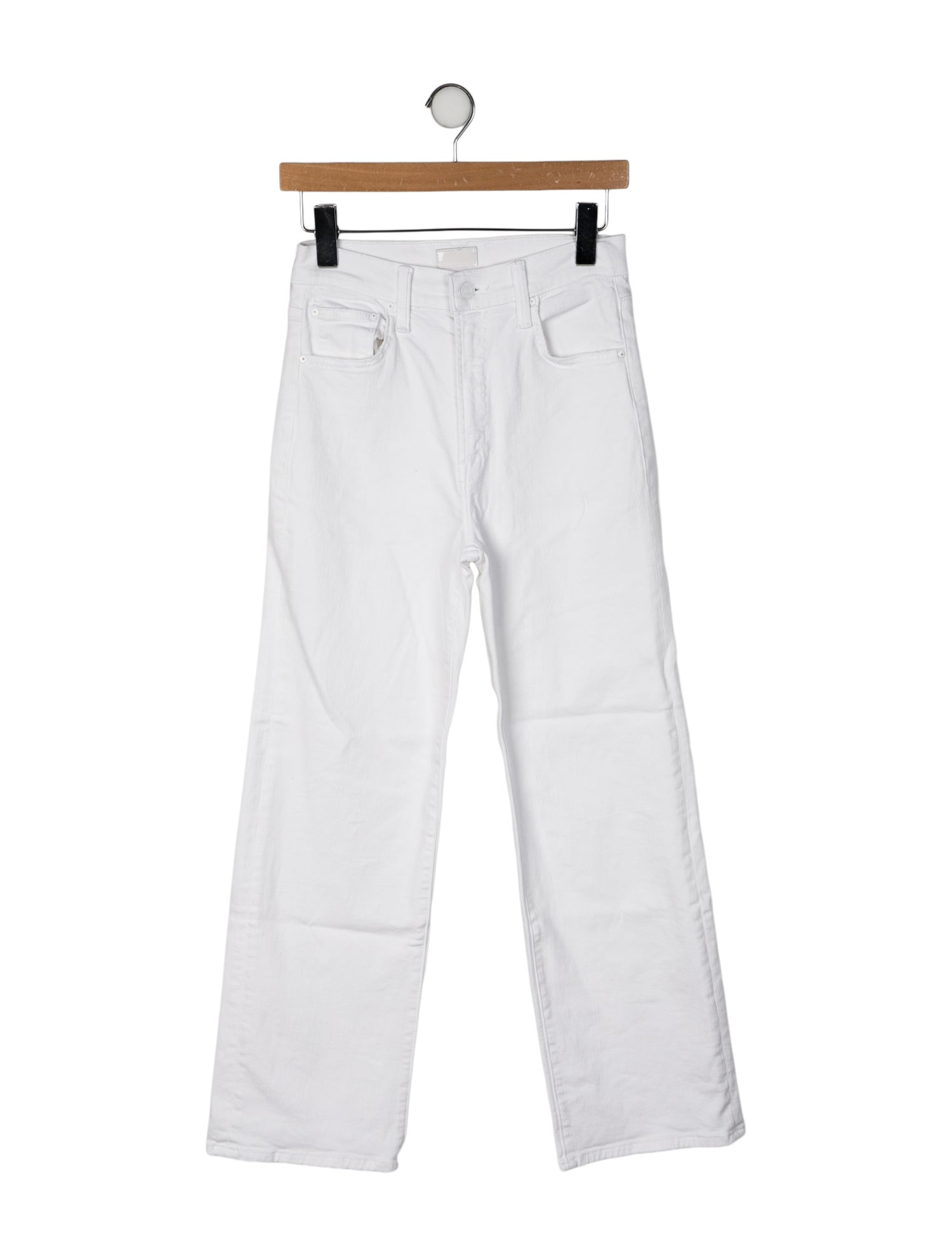 Mother High-Rise Straight Leg Jeans