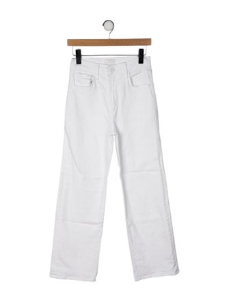 Mother High-Rise Straight Leg Jeans