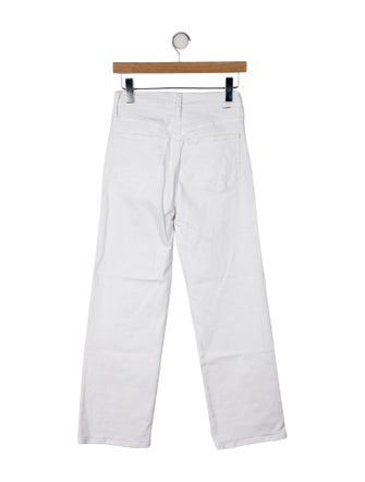 Mother High-Rise Straight Leg Jeans
