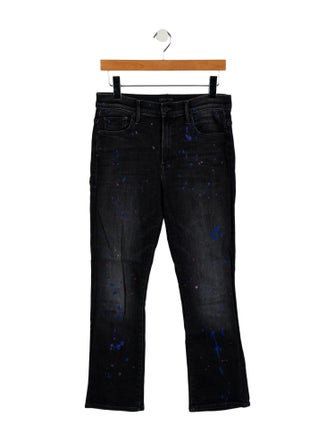 Mother Mid-Rise Straight Leg Jeans