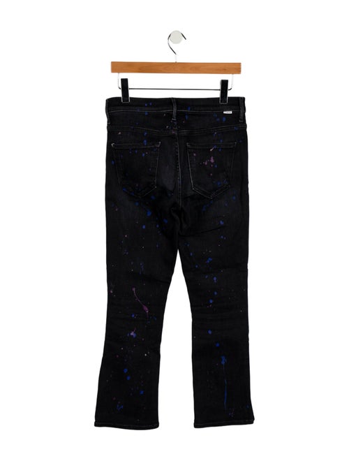 Mother Mid-Rise Straight Leg Jeans