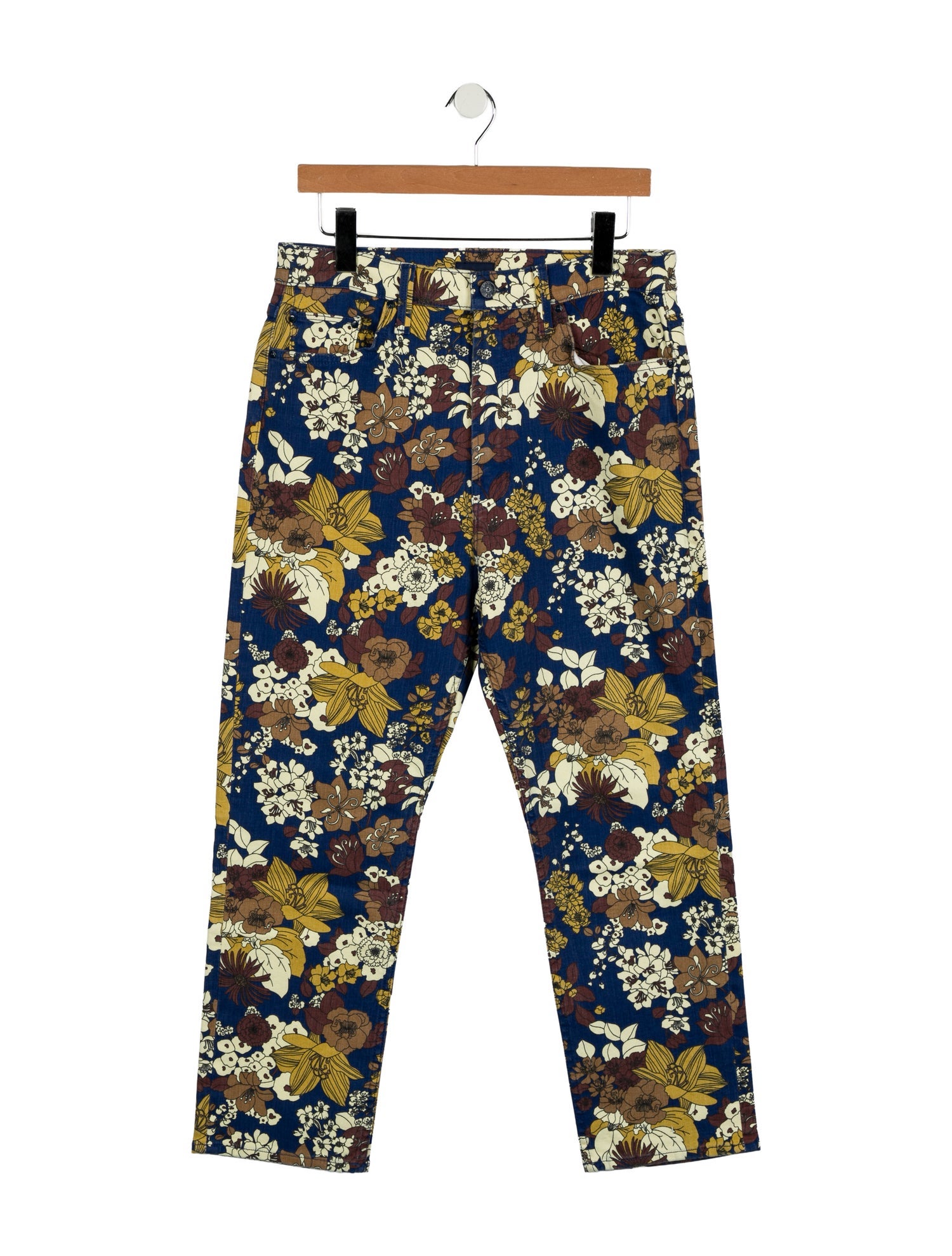 Mother Mid-Rise Straight Leg Jeans w/ Tags