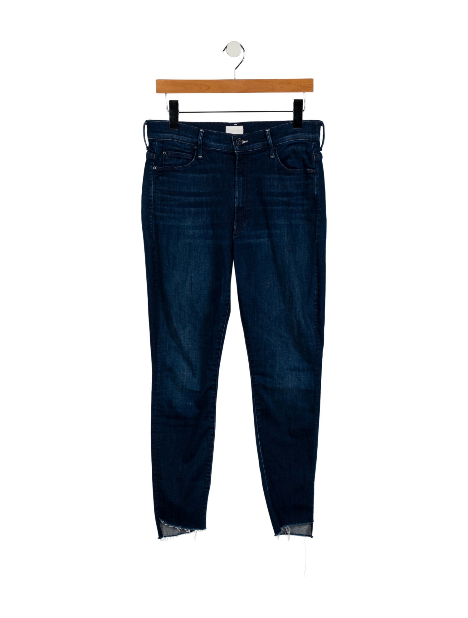 Mother Mid-Rise Skinny Leg Jeans