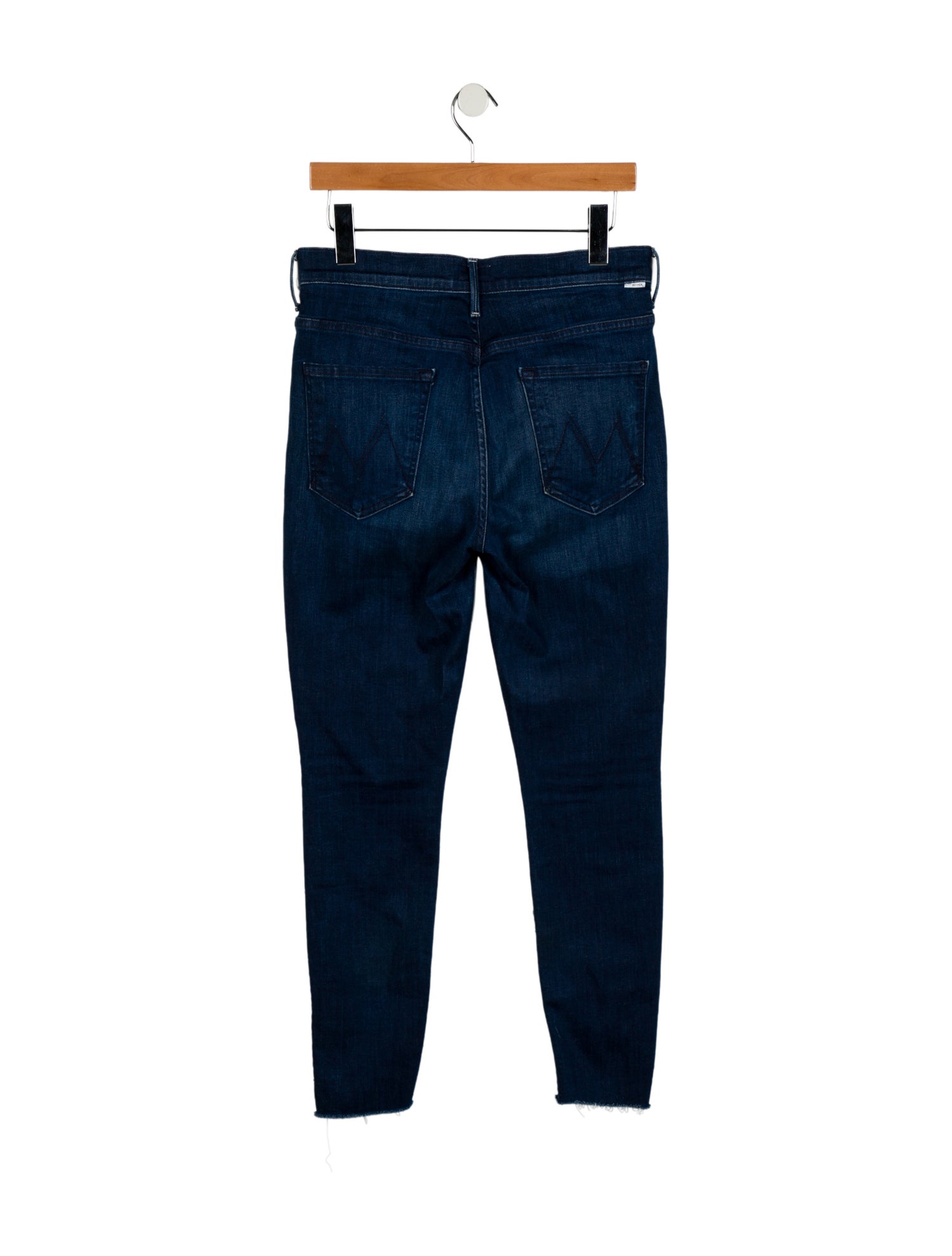 Mother Mid-Rise Skinny Leg Jeans