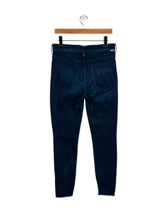 Mother Mid-Rise Skinny Leg Jeans
