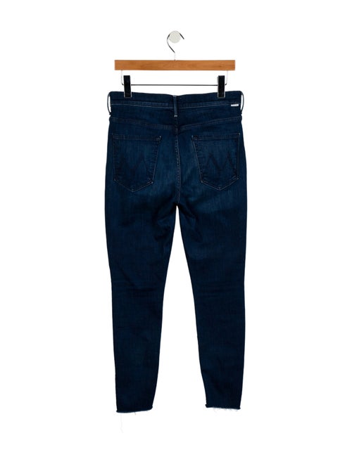 Mother Mid-Rise Skinny Leg Jeans
