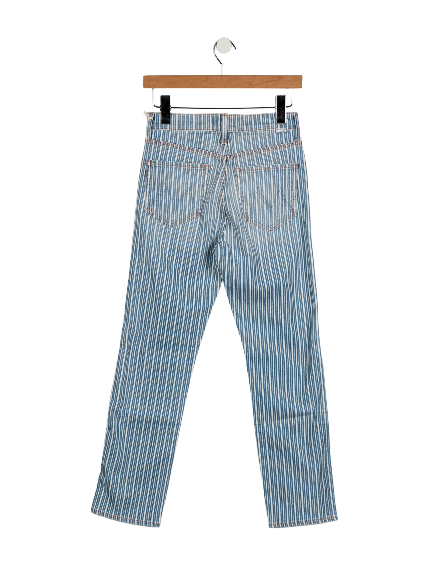 Mother High-Rise Straight Leg Jeans w/ Tags