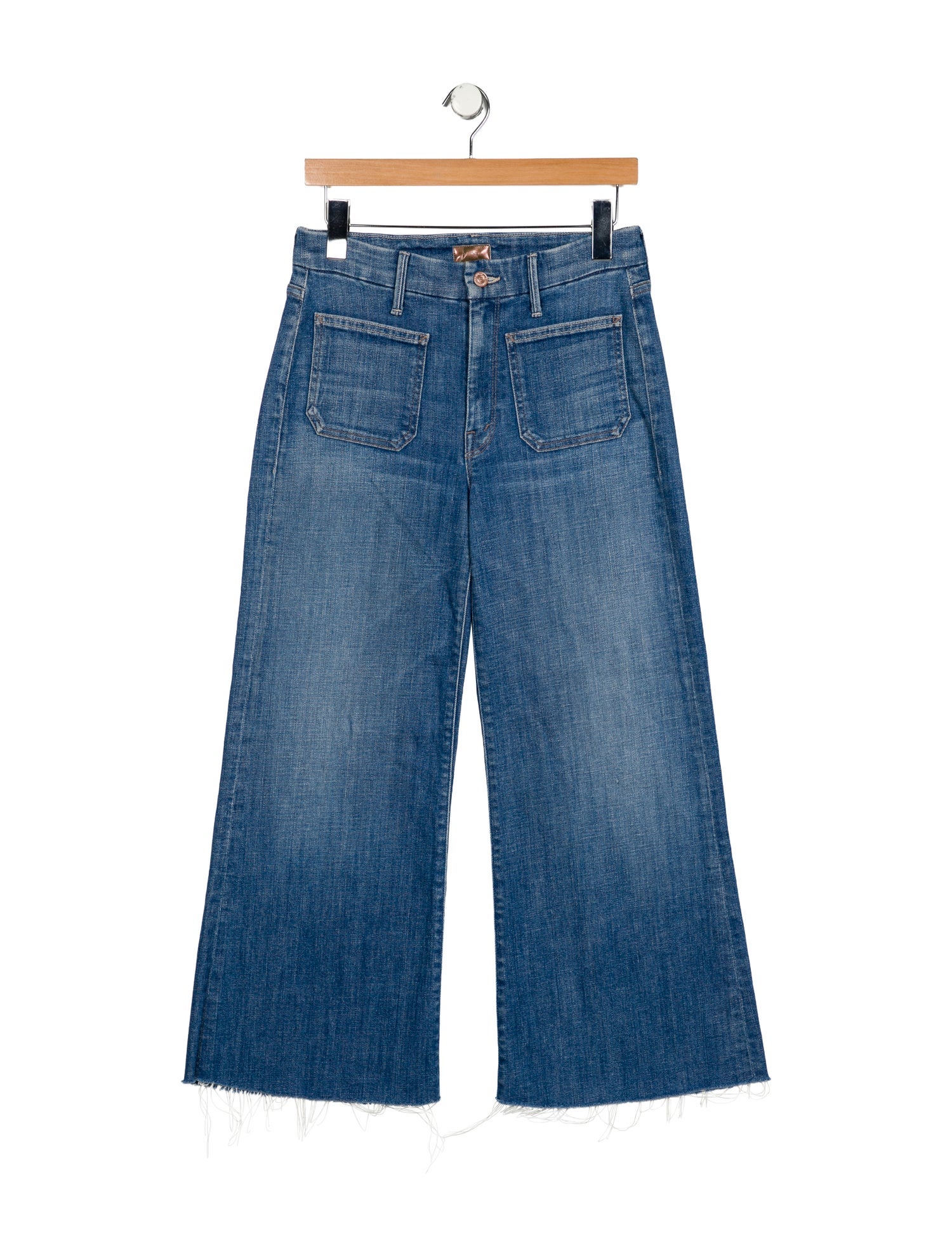 Mother High-Rise Wide Leg Jeans