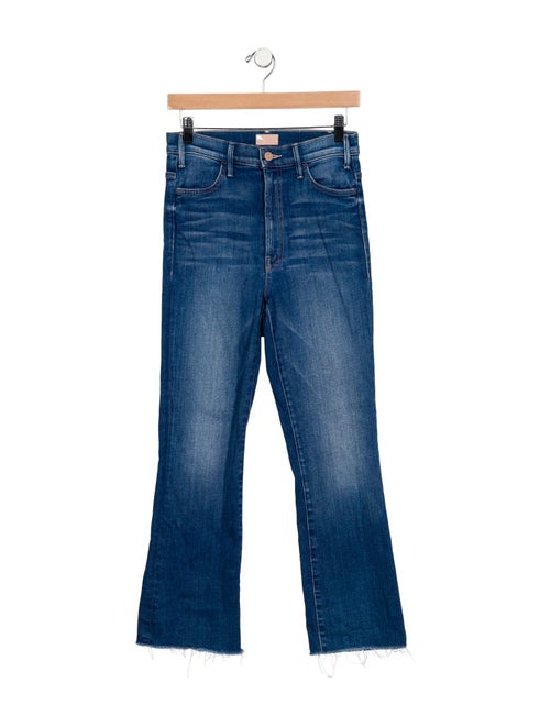 Mother Mid-Rise Straight Leg Jeans