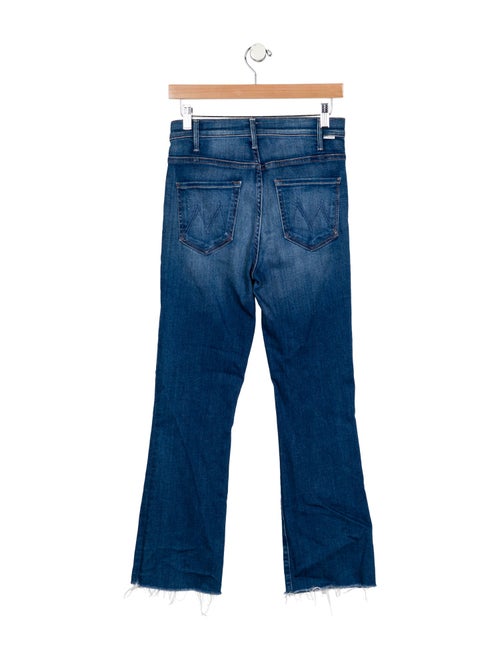 Mother Mid-Rise Straight Leg Jeans