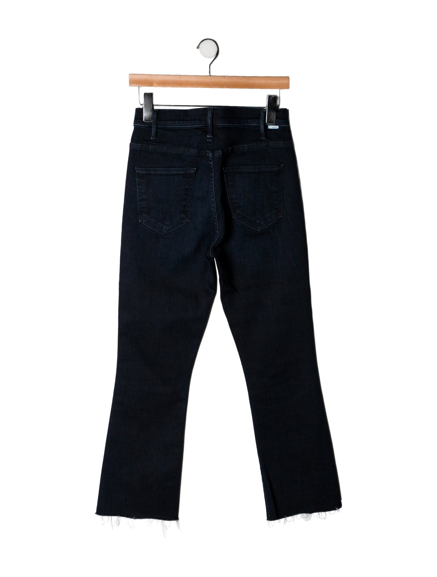 Mother Mid-Rise Straight Leg Jeans