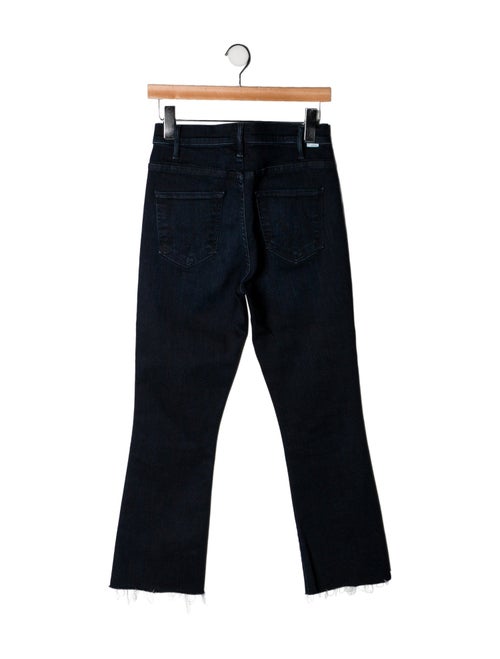 Mother Mid-Rise Straight Leg Jeans