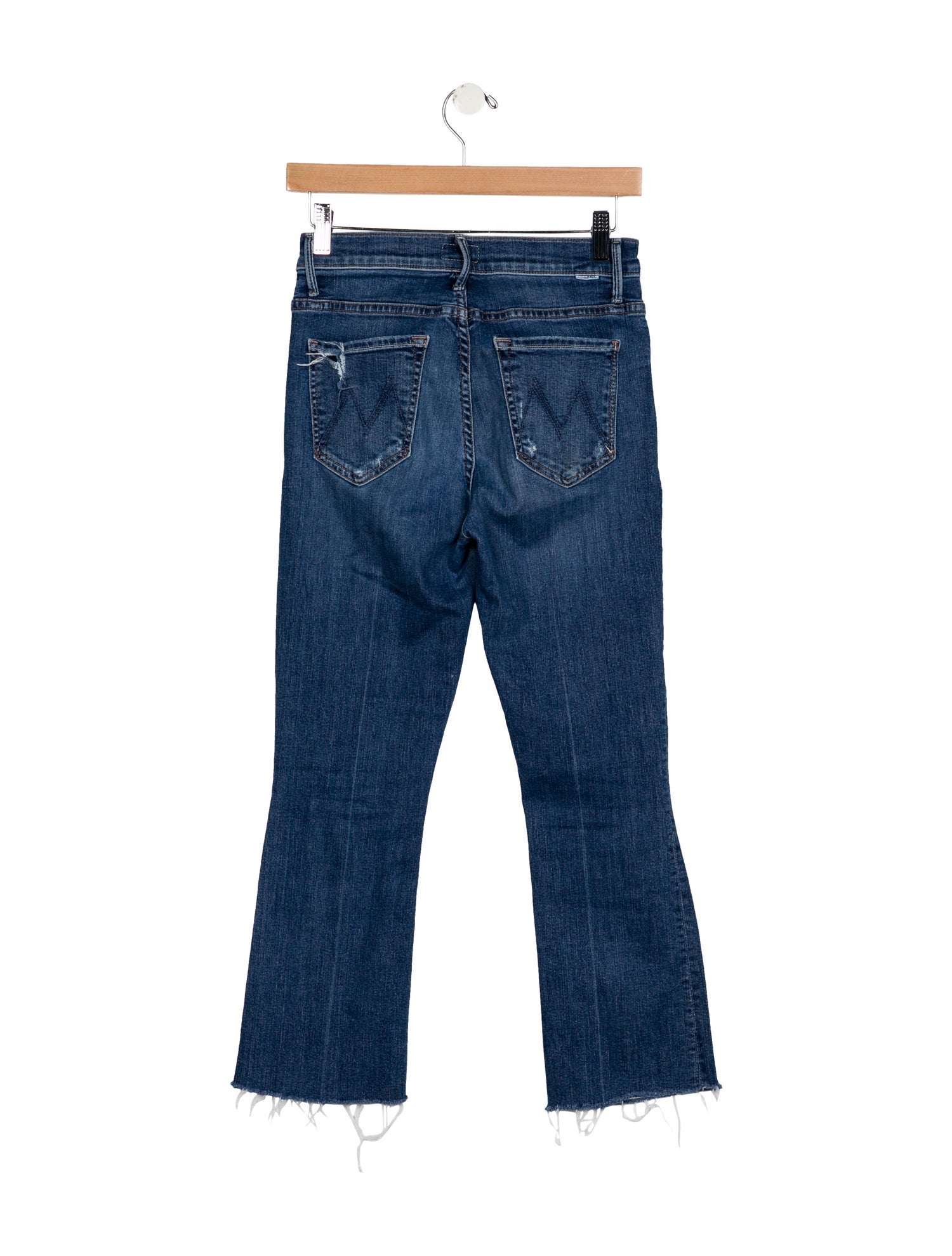 Mother Mid-Rise Straight Leg Jeans