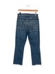 Mother Mid-Rise Straight Leg Jeans