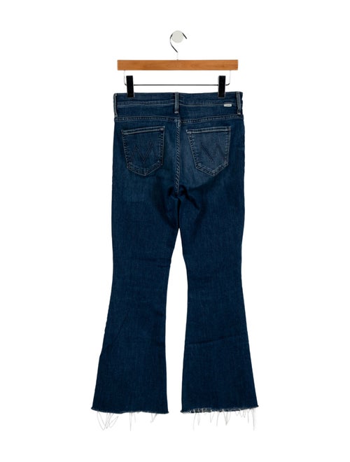 Mother Mid-Rise Wide Leg Jeans