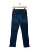 Mother Mid-Rise Straight Leg Jeans
