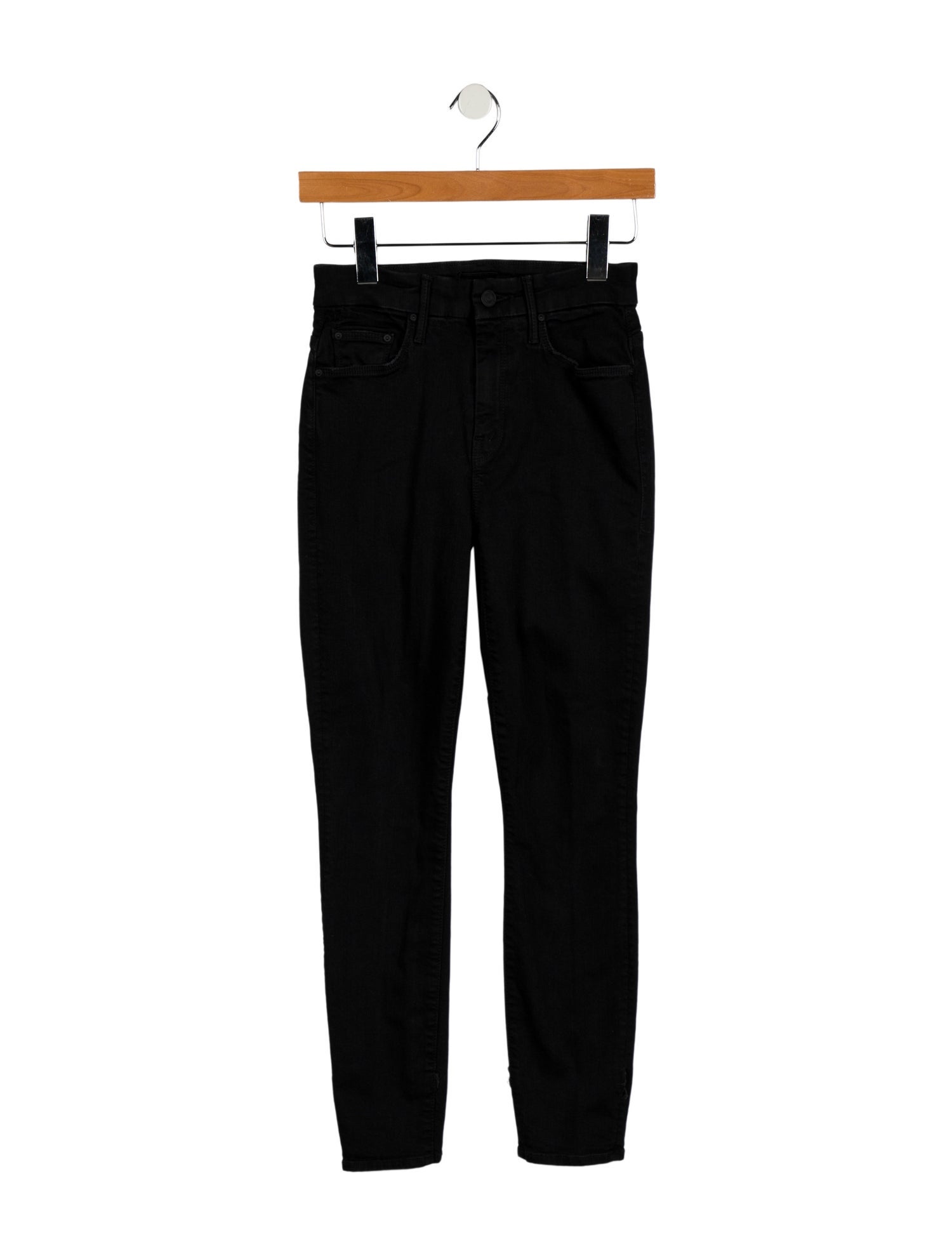 Mother Mid-Rise Skinny Leg Jeans