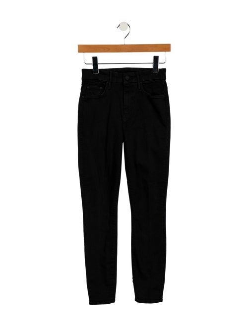 Mother Mid-Rise Skinny Leg Jeans