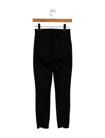 Mother Mid-Rise Skinny Leg Jeans