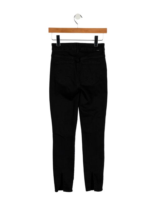 Mother Mid-Rise Skinny Leg Jeans