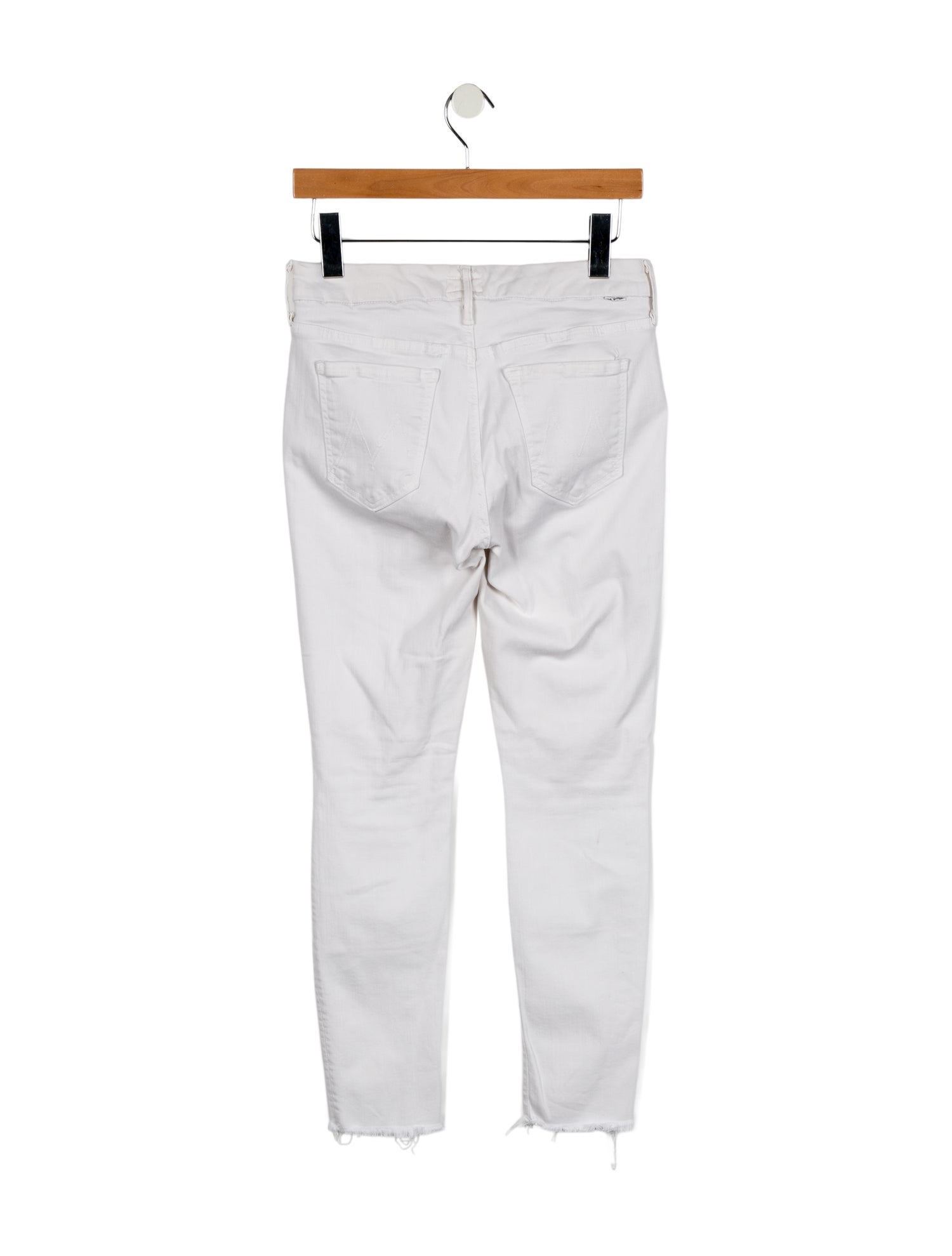 Mother Mid-Rise Skinny Leg Jeans