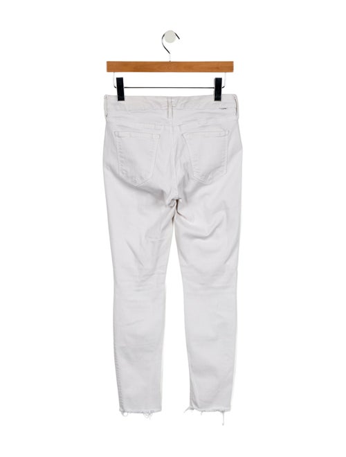 Mother Mid-Rise Skinny Leg Jeans