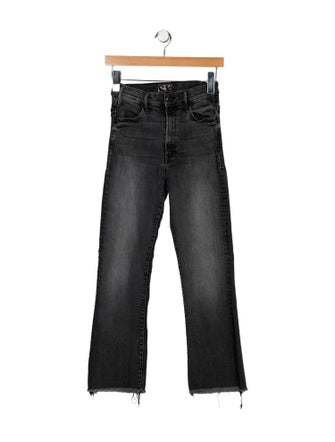 Mother Mid-Rise Straight Leg Jeans
