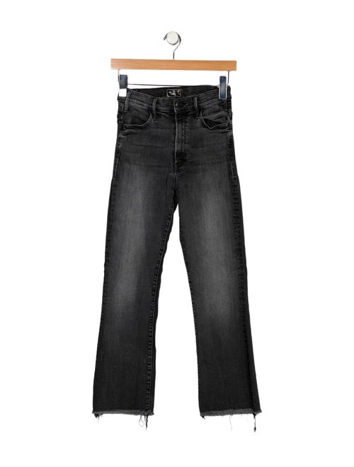 Mother Mid-Rise Straight Leg Jeans
