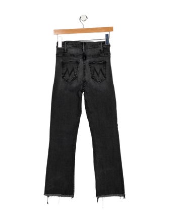 Mother Mid-Rise Straight Leg Jeans