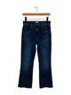 Mother High-Rise Straight Leg Jeans
