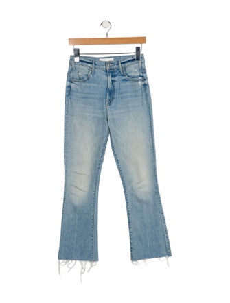 Mother High-Rise Straight Leg Jeans