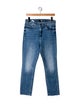 Mother Mid-Rise Straight Leg Jeans
