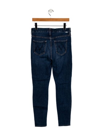Mother Mid-Rise Skinny Leg Jeans