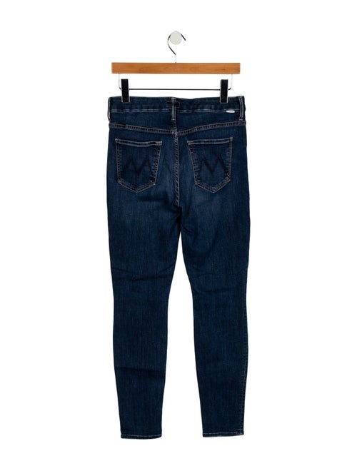 Mother Mid-Rise Skinny Leg Jeans