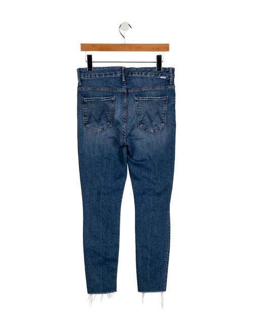 Mother Mid-Rise Skinny Leg Jeans