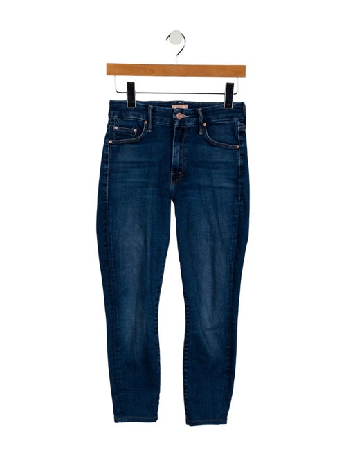 Mother Mid-Rise Skinny Leg Jeans