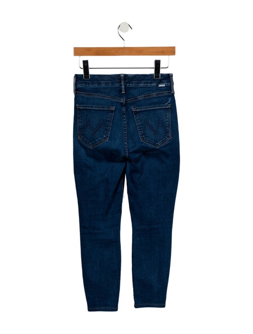 Mother Mid-Rise Skinny Leg Jeans
