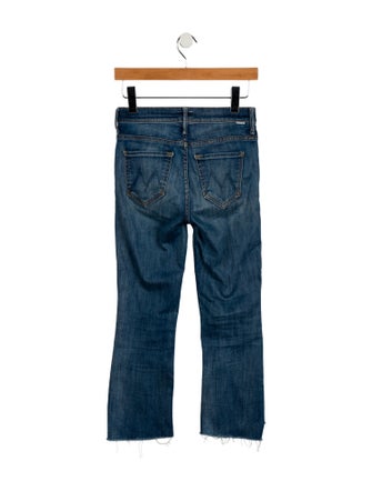 Mother Mid-Rise Straight Leg Jeans