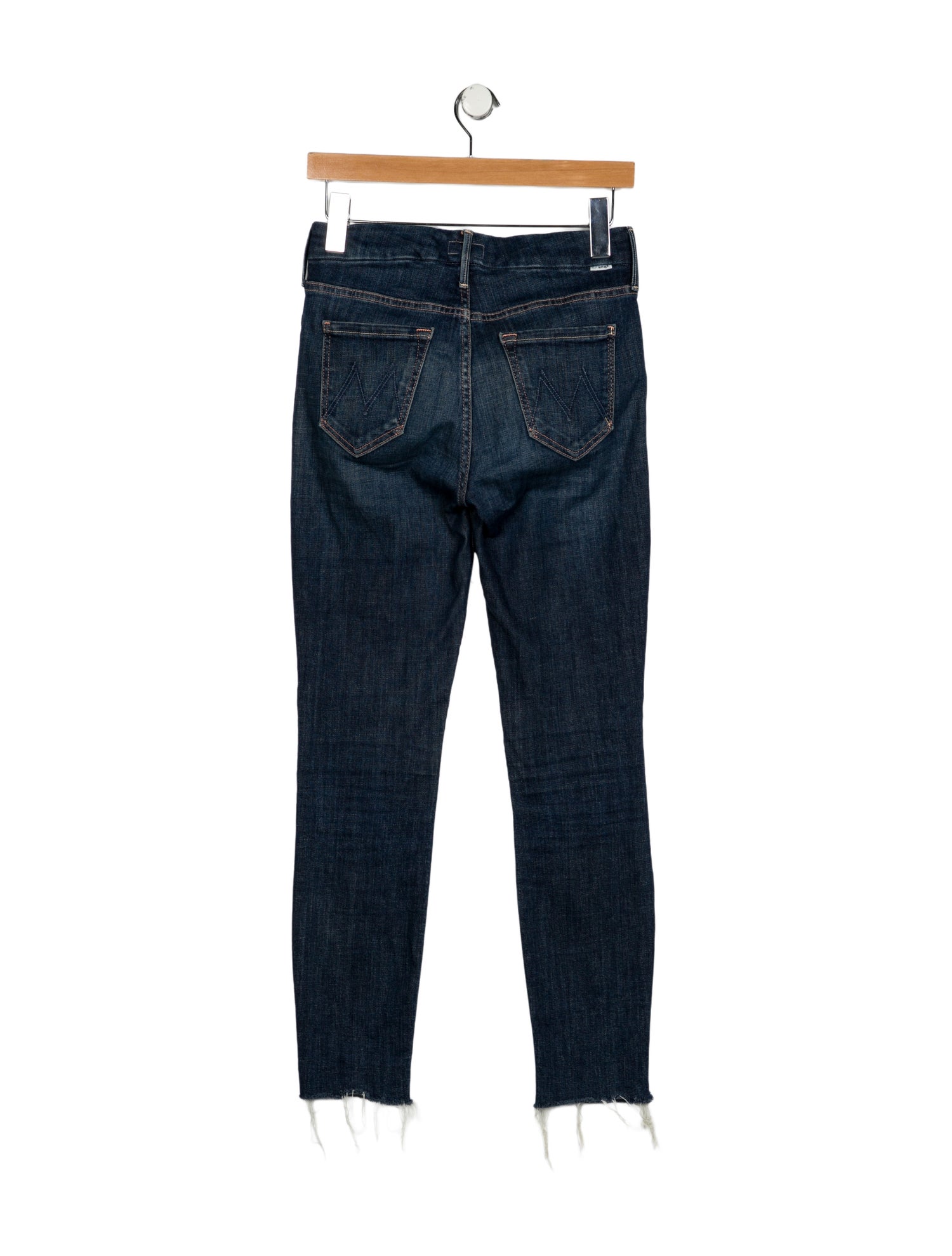 Mother Mid-Rise Skinny Leg Jeans