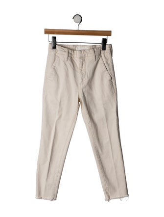 Mother Mid-Rise Skinny Leg Jeans