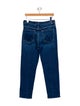 Mother Mid-Rise Straight Leg Jeans