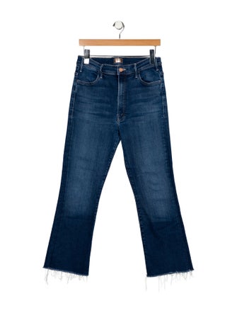 Mother High-Rise Straight Leg Jeans