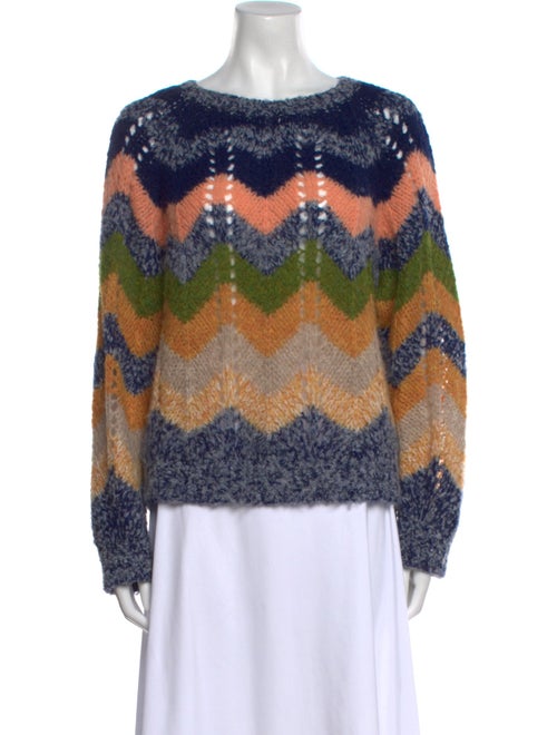 Mother Alpaca Printed Sweater