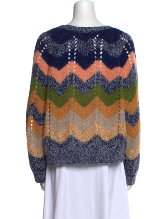 Mother Alpaca Printed Sweater