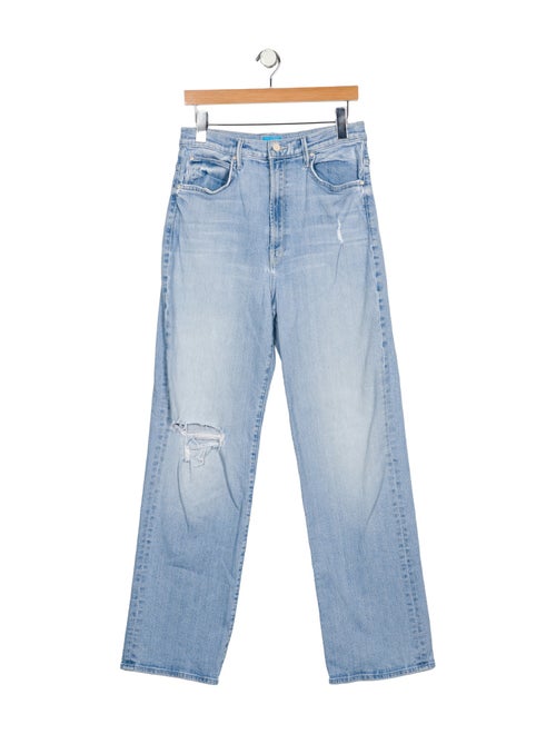 Mother High-Rise Wide Leg Jeans