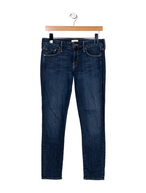 Mother Mid-Rise Skinny Leg Jeans