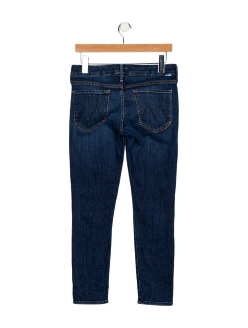 Mother Mid-Rise Skinny Leg Jeans