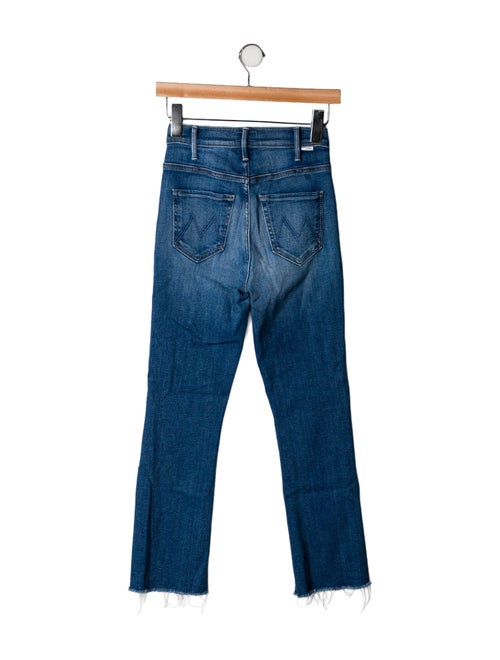 Mother Mid-Rise Straight Leg Jeans