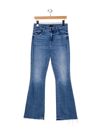 Mother Low-Rise Wide Leg Jeans