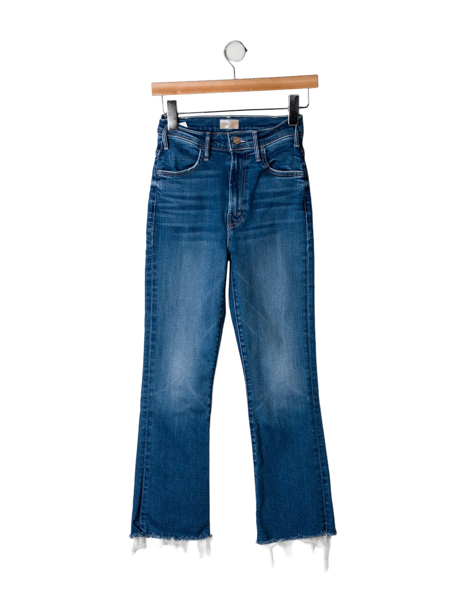 Mother High-Rise Straight Leg Jeans